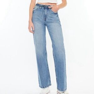 KanCan Light Blue Flare Jeans.